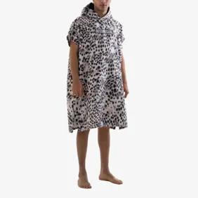 Lynx Hooded Poncho