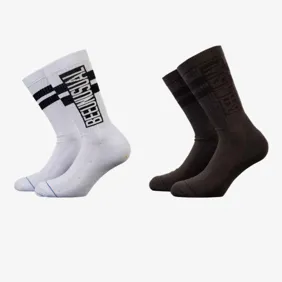 Original Solids Crew Socks 2-Pack