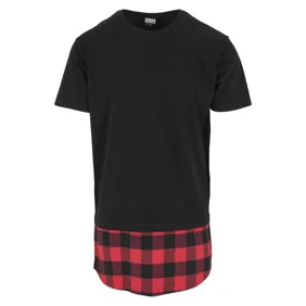 Long Shaped Flanell Bottom Tee