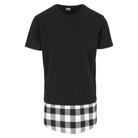 Long Shaped Flanell Bottom Tee