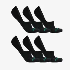 Organicplus Ultralight Performance No Show Socks 6-Pack