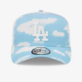La Dodgers Cloud All Over Print A-frame Trucker Cap