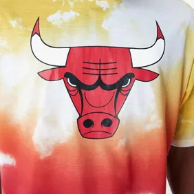 Chicago Bulls Nba Sky All Over Print Oversized T-Shirt