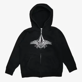 Kids Bird Style Slim Zip Hoodie