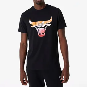 Chicago Bulls Nba Sky Print T-Shirt