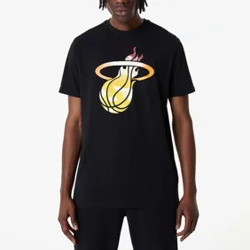 Miami Heat Nba Sky Print T-Shirt