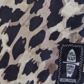 Lynx Animal Print Pouch