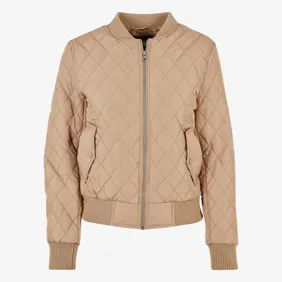 Ladies Diamond Quilt Nylon Jacket