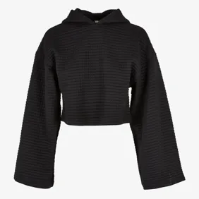 Ladies Short Quilted Kimono Hoody