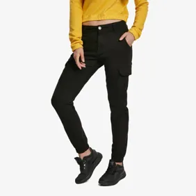 Ladies High Waist Cargo Pants