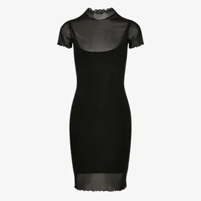 Ladies Mesh Double Layer Dress