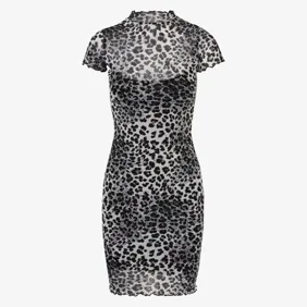Ladies Mesh Double Layer Dress