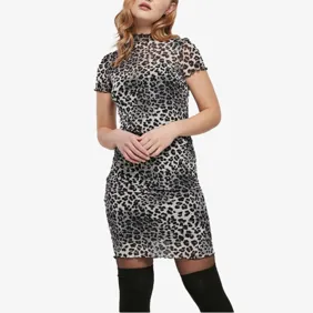Ladies Mesh Double Layer Dress