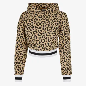 Ladies Short Aop College Hoody