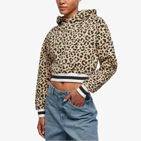 Ladies Short Aop College Hoody