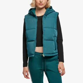 Ladies Recycled Twill Puffer Vest