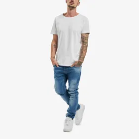 Hines Slim Fit Jeans Mid