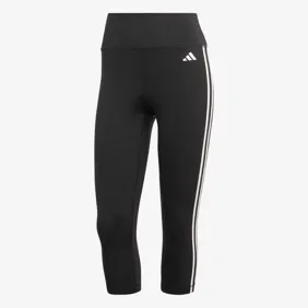 Train Essentials 3-Stripes High-waisted 3/4 Leggings