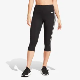 Train Essentials 3-Stripes High-waisted 3/4 Leggings