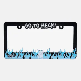 Go To Heck License Plate
