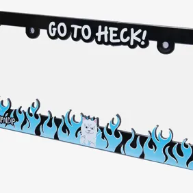 Go To Heck License Plate