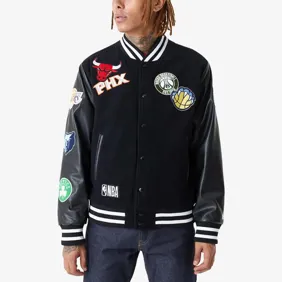 Nba All Over Badge Varsity Jacket