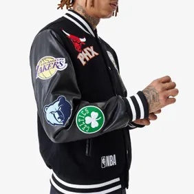 Nba All Over Badge Varsity Jacket