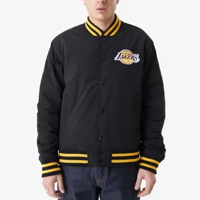 La Lakers Team Script Bomber Jacket