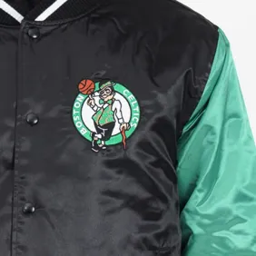 Nba Satin Bomber Boscel Jacket Boston Celtics