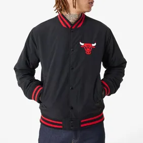 Chicago Bulls Team Script Bomber Jacket