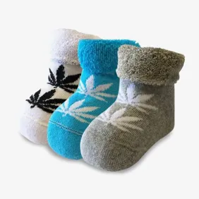 Baby Leaf Sock 3-Pack