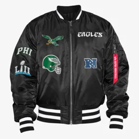 Philadelphia Eagles Alpha Industries Ma-1 Bomber Jacket