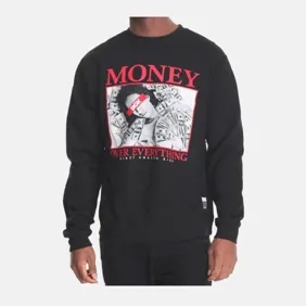 Money Over Everything Fleece Crewneck