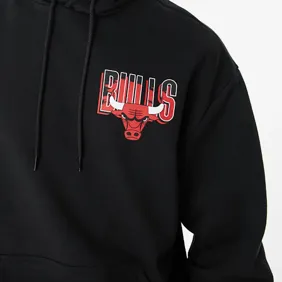Chicago Bulls Skyline Graphic Oversized Hoodie