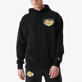La Lakers Skyline Graphic Oversized Hoodie