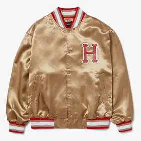 Crackerjack Satin Baseball Jacket