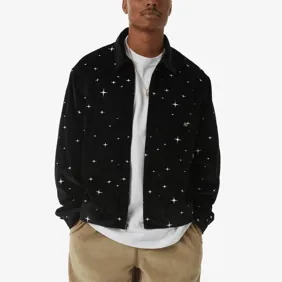 Galaxy Velvet Trucker Jacket