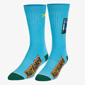 Half Baked Patch Sideways Crew Socks