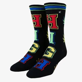 Kaash Paige High Letterman Crew Socks