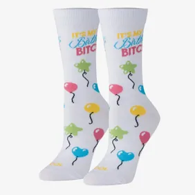 Birthday Bitch W Crew Socks