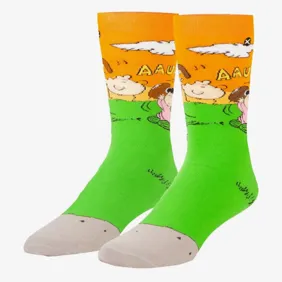 Peanuts Charlie Brown Football Crew Socks