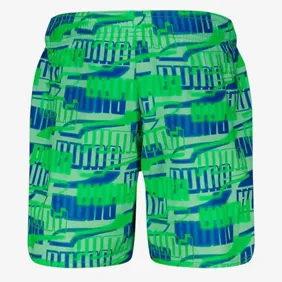Swim Boys Printed All Over Mid Shorts