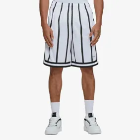 Small Signature Striped Mesh Shorts