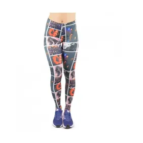 Photo Print Legging Long