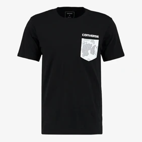 Jacquard Mesh Pocket Tee