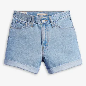 Rolled 80s Mom Shorts