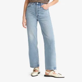 Ribcage Straight Ankle Jeans