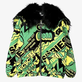 Abrigo Multicolor Puffer