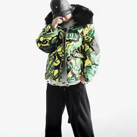 Abrigo Multicolor Puffer