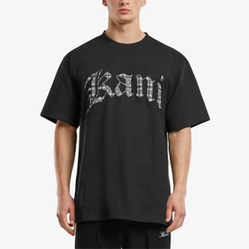 Kani Paisley Letter T-shirt